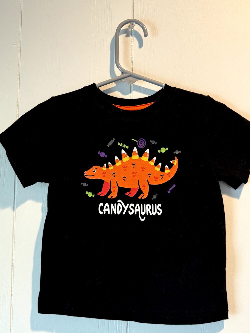 Toddler's Halloween Candysaurus Shirt Size 18 months
